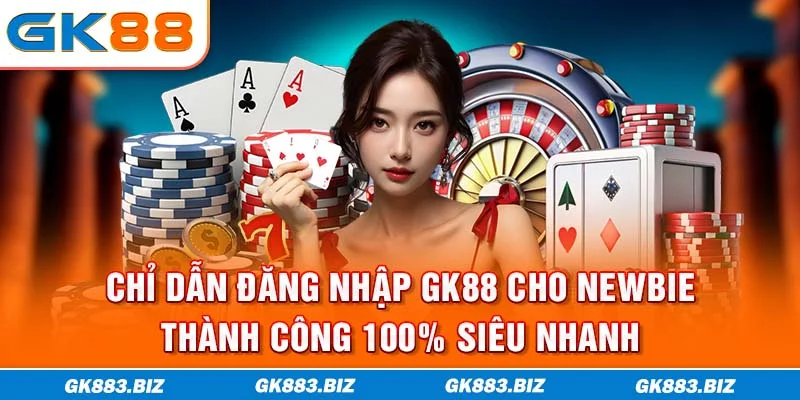 Chỉ Dẫn Đăng Nhập GK88 Cho Newbie Thành Công 100% Siêu Nhanh